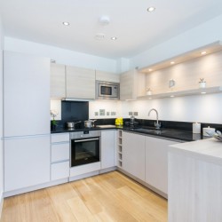 large kitchen with appliances, Portobello Road Apartments, Notting Hill, London W10