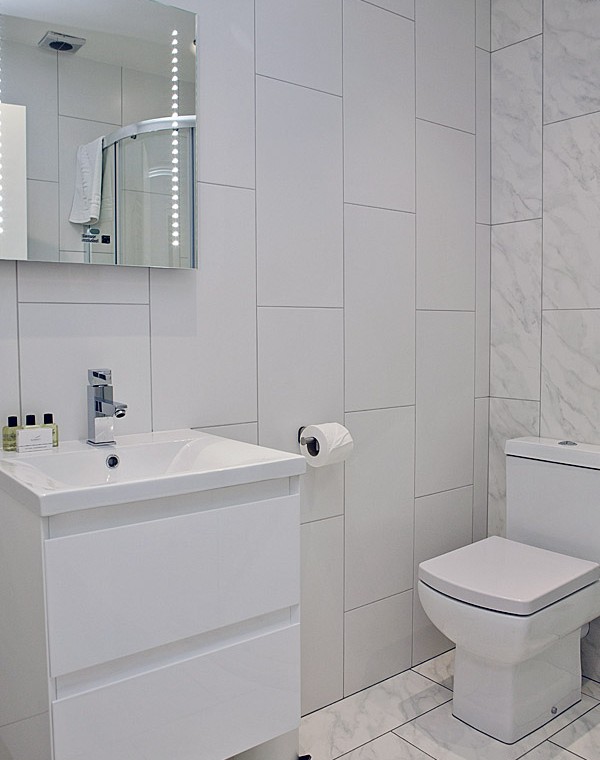 shower room, Inges Apartments, Soho, London