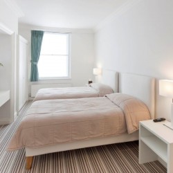 bedroom with 2 single beds, The Hertford Residence, Mayfair, London