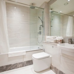 bathroom with bath tub, Belsize Apartments, Maida Vale, London NW6