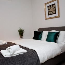 bedroom, Inges Apartments, Soho, London