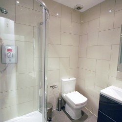 shower room, St Martins Lane, Covent Garden, London