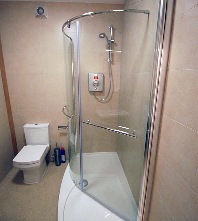 shower room, St Martins Lane, Covent Garden, London