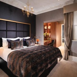 luxurious double bedroom, HM Mayfair Apartments, Mayfair, London