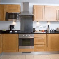 kitchen for self catering, Stratford Serviced Apartments, Stratford, London