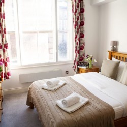 bedroom in Kings Apartments, Covent Garden, London