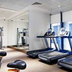 the gym in Tower Bridge Apart Hotel, Tower Hill, London