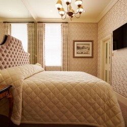 luxury double bedroom, The Milestone Residences, Kensington, London W8