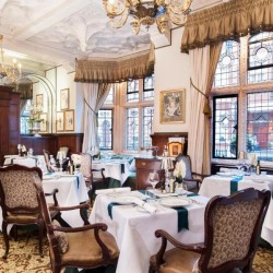 fine dining restaurant, The Milestone Residences, Kensington, London W8