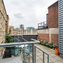 large terrace in Penthouse, Bishopsgate Serviced Apartments, City, London
