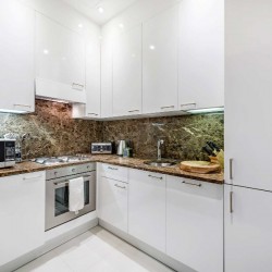fully equipped kitchen, kensington, london