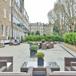 garden terrace, Templeton Apartments, Kensington, London SW5