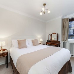 double bedroom, Curzon Apartments, Mayfair, London
