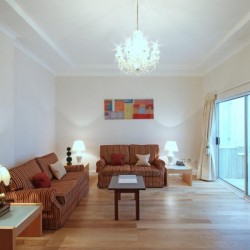 living room with wood floors and balcony, Beaufort Apartments, Mayfair, London