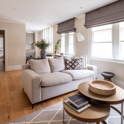 living room, Lees Serviced Apartments, Mayfair, London W1