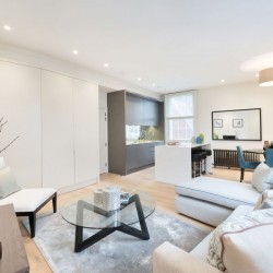 living area, Belgravia Apartments, Victoria, London