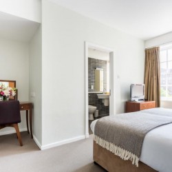 bedroom with en suite bathroom, Pimlico Square Apartments, Pimlico, London