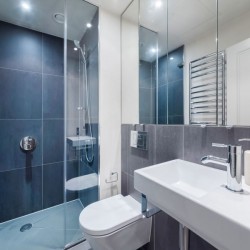 modern bathroom, Belgravia Apartments, Victoria, London