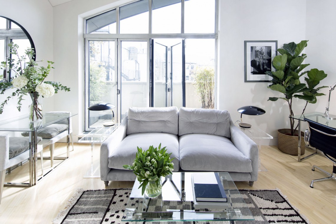 luxury living room, Maddox Apartments, Mayfair, London