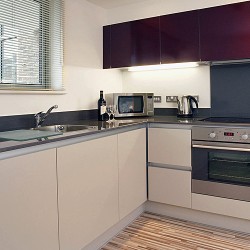 kitchen for self-catering, Bloomsbury Short Lets, Bloomsbury, London WC1