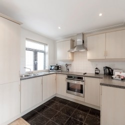 kitchen in River Apartments, City, London