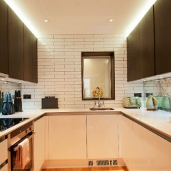 kitchen for self catering, Wigmore Apartments, Marylebone, London