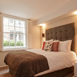 double bedroom, Wigmore Apartments, Marylebone, London