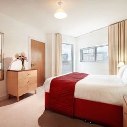 bedroom in Aldgate Apartments, City, London
