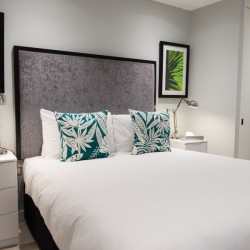 bedroom, Wellington Apartments, Covent Garden, London WC2
