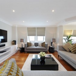 penthouse living room, Shepherd Apartments, Mayfair, London