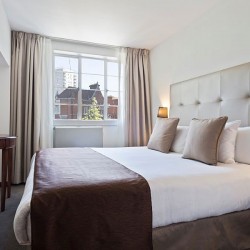 1 bedroom apartment, bedroom, Regents Park Residences, Marylebone, London NW1