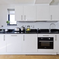 penthouse, kitchen for self-catering, Court Apartments, Holborn, London EC4