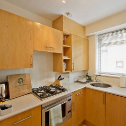 modern kitche for self catering, Oxford Street Apartments, Marylebone, London W1