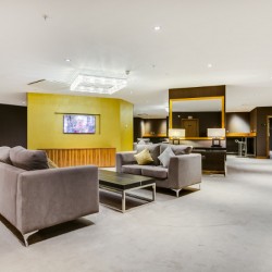 resident lounge, Riverside Apartments, Vauxhall, London