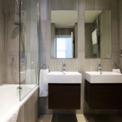 bathroom, Queens Club Apartments, Hammersmith, London W14