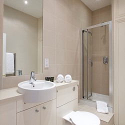 shower room, Longridge Apartments, Kensington, London SW5