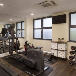 gym, living area, Barbican Apart Hotel, Farringdon, London EC1