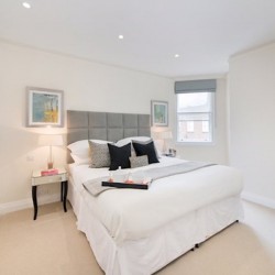 double bedroom, Chester Apartments, Victoria, London