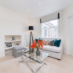 living room, Chester Apartments, Victoria, London