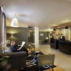 lobby area with reception, Kensington Apart Hotel, Kensington, London SW7