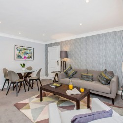 living room, Shepherd Apartments, Mayfair, London
