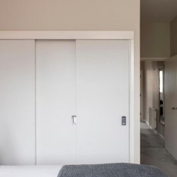large wardrobe in bedroom, Castle Apartments, Reading, Berkshire RG1