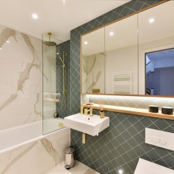 bathroom, James Apartments 2, Marylebone, London