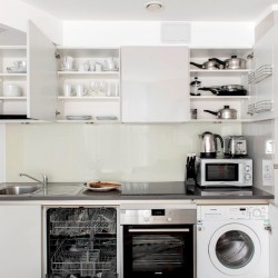 fully equipped kitchen with dishwasher and washer dryer, Martins Apartments, Covent Garden, London WC2
