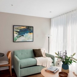 living room with sofa bed, Martins Apartments, Covent Garden, London WC2