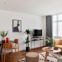 living and dining area, Martins Apartments, Covent Garden, London WC2