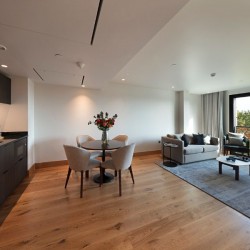 One bedroom living area in Tower Hill Luxury Apart Hotel