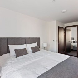 double bedroom, Mint Serviced Apartments, Tower Hill, London E1