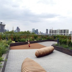 roof terrace, Hoxton Apartments, Hoxton, London E2