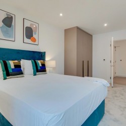double bedroom, Hoxton Apartments, Hoxton, London E2